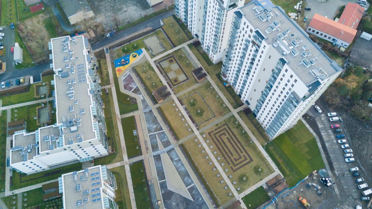 10Th Floor View Of Gdansk By The Sea Apartment ภายนอก รูปภาพ